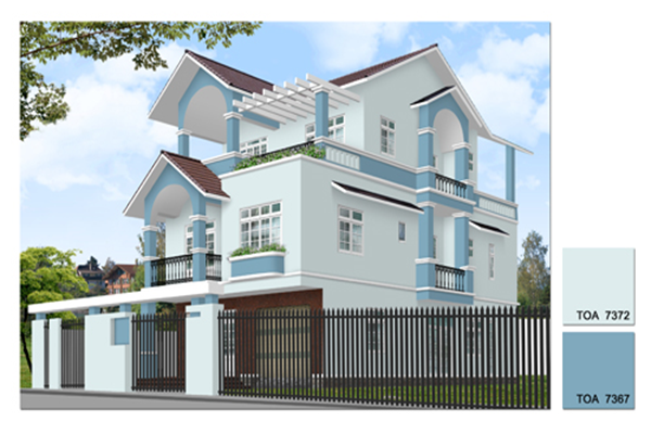 hướng dẫn cách chọn màu sơn nhà hợp tuổi gia chủ